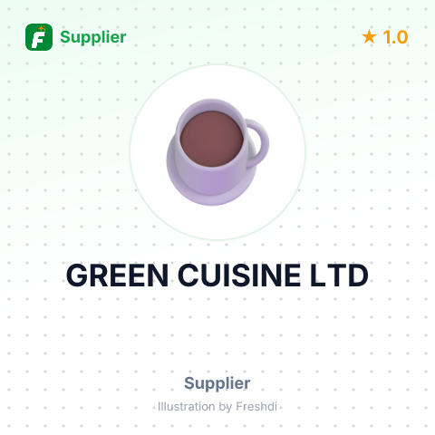 GREEN CUISINE LTD – summary card, no photo uploaded yet