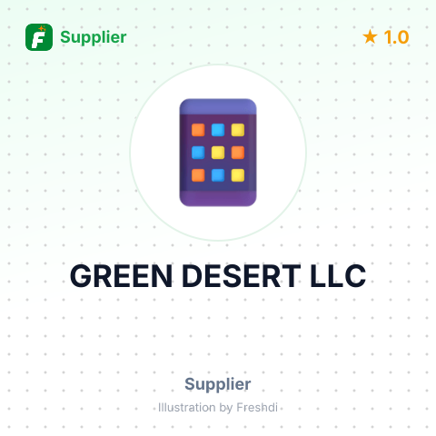GREEN DESERT LLC – summary card, no photo uploaded yet