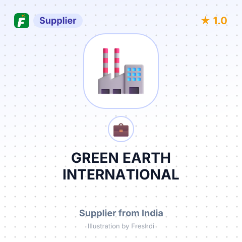 GREEN EARTH INTERNATIONAL – summary card, no photo uploaded yet