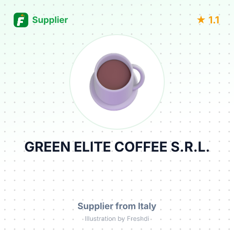 GREEN ELITE COFFEE S.R.L. – summary card, no photo uploaded yet