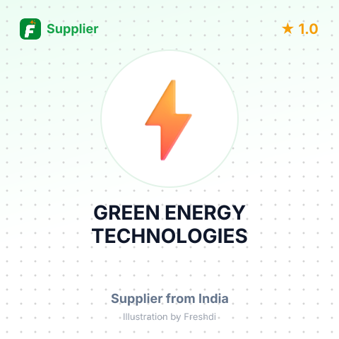 GREEN ENERGY TECHNOLOGIES – summary card, no photo uploaded yet