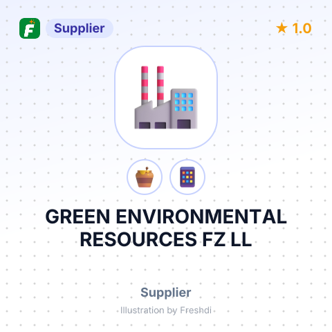 GREEN ENVIRONMENTAL RESOURCES FZ LL – summary card, no photo uploaded yet