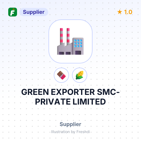 GREEN EXPORTER SMC- PRIVATE LIMITED – summary card, no photo uploaded yet
