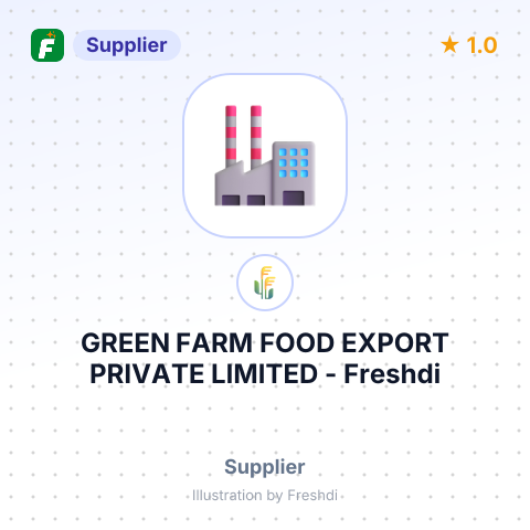 GREEN FARM FOOD EXPORT PRIVATE LIMITED – summary card, no photo uploaded yet
