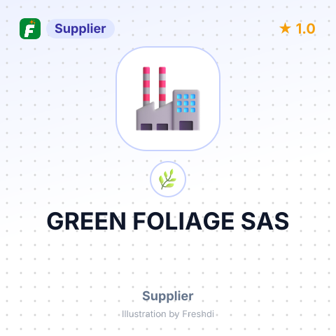 GREEN FOLIAGE SAS – summary card, no photo uploaded yet
