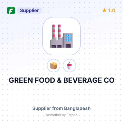 GREEN FOOD & BEVERAGE CO – summary card, no photo uploaded yet