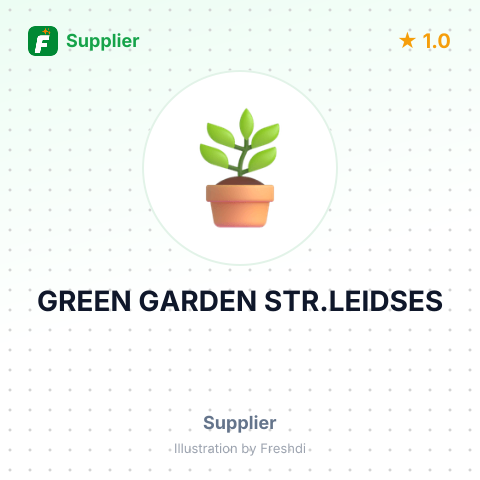 GREEN GARDEN STR.LEIDSES – summary card, no photo uploaded yet