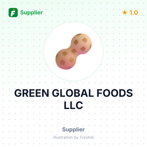 GREEN GLOBAL FOODS LLC – summary card, no photo uploaded yet