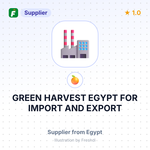 GREEN HARVEST EGYPT FOR IMPORT AND EXPORT – summary card, no photo uploaded yet
