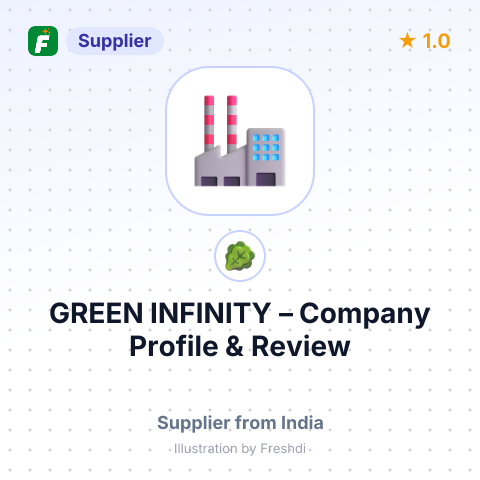 GREEN INFINITY – summary card, no photo uploaded yet