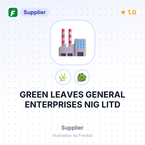 GREEN LEAVES GENERAL ENTERPRISES NIG LITD – summary card, no photo uploaded yet