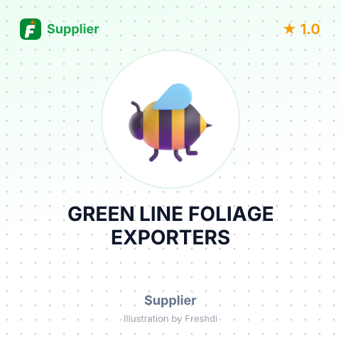 GREEN LINE FOLIAGE EXPORTERS – summary card, no photo uploaded yet