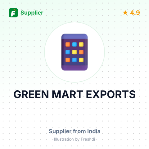 GREEN MART EXPORTS – summary card, no photo uploaded yet