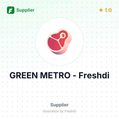 GREEN METRO – summary card, no photo uploaded yet