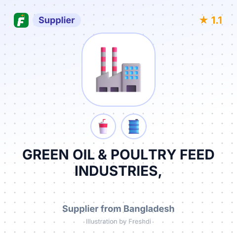 GREEN OIL & POULTRY FEED INDUSTRIES, – summary card, no photo uploaded yet