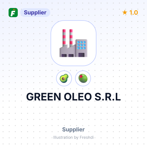 GREEN OLEO S.R.L – summary card, no photo uploaded yet
