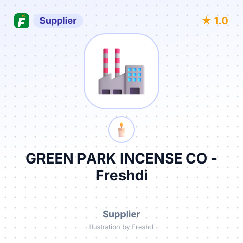 GREEN PARK INCENSE CO – summary card, no photo uploaded yet