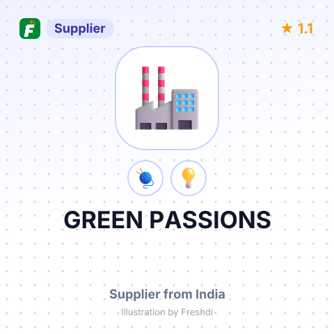 GREEN PASSIONS – summary card, no photo uploaded yet
