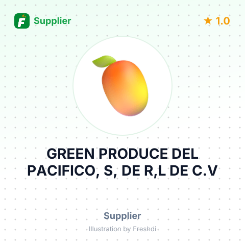 GREEN PRODUCE DEL PACIFICO, S, DE R,L DE C.V – summary card, no photo uploaded yet