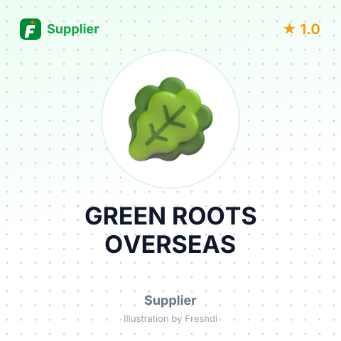 GREEN ROOTS OVERSEAS – summary card, no photo uploaded yet