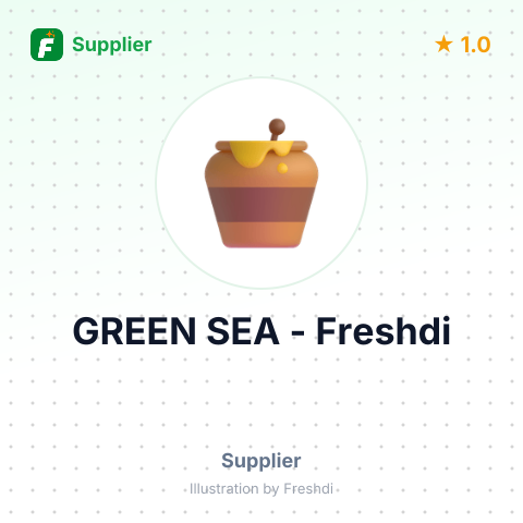 GREEN SEA – summary card, no photo uploaded yet