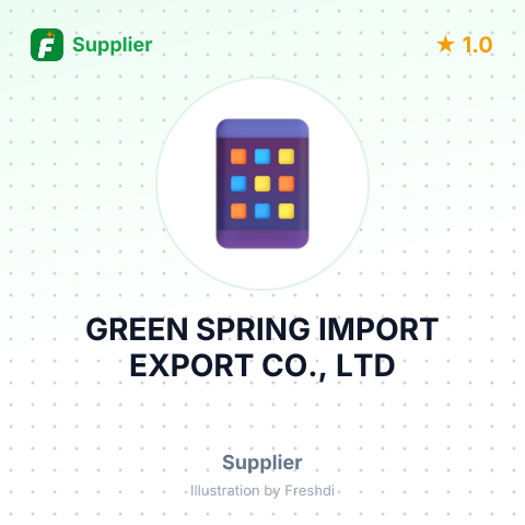 GREEN SPRING IMPORT EXPORT CO., LTD – summary card, no photo uploaded yet