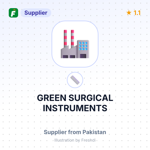 GREEN SURGICAL INSTRUMENTS – summary card, no photo uploaded yet