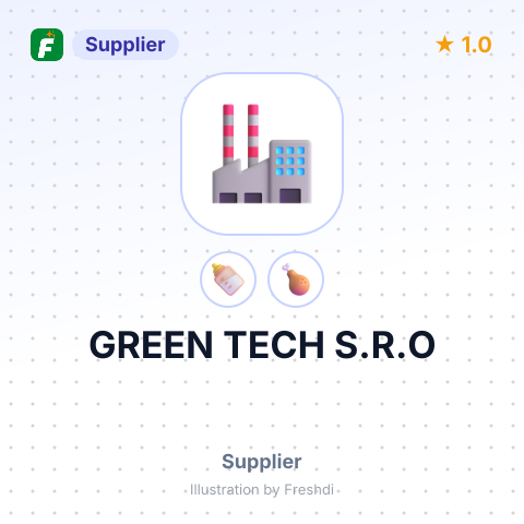 GREEN TECH S.R.O – summary card, no photo uploaded yet