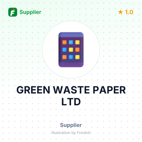 GREEN WASTE PAPER LTD – summary card, no photo uploaded yet