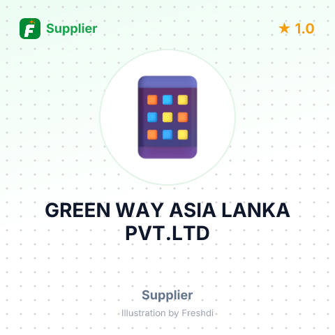 GREEN WAY ASIA LANKA PVT.LTD – summary card, no photo uploaded yet
