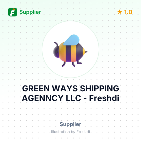 GREEN WAYS SHIPPING AGENNCY LLC – summary card, no photo uploaded yet