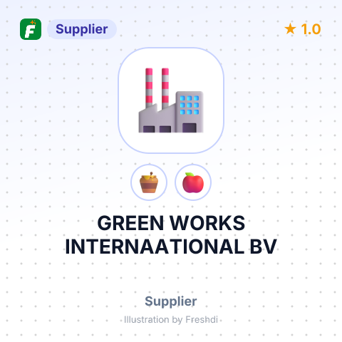 GREEN WORKS INTERNAATIONAL BV – summary card, no photo uploaded yet
