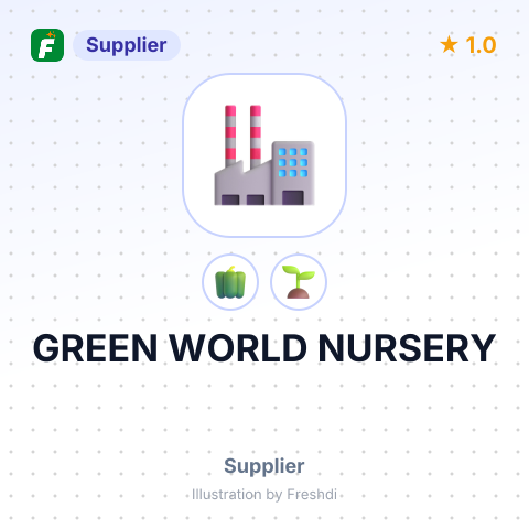 GREEN WORLD NURSERY – summary card, no photo uploaded yet