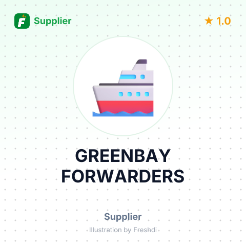 GREENBAY FORWARDERS – summary card, no photo uploaded yet