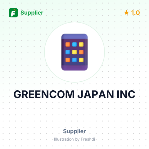 GREENCOM JAPAN INC – summary card, no photo uploaded yet
