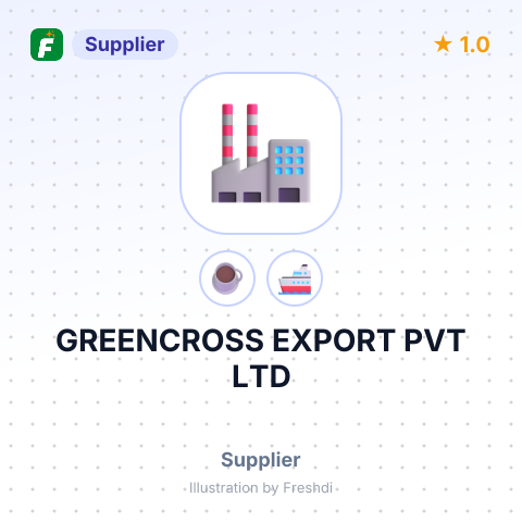 GREENCROSS EXPORT PVT LTD – summary card, no photo uploaded yet