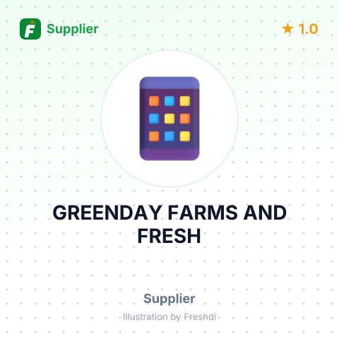 GREENDAY FARMS AND FRESH – summary card, no photo uploaded yet