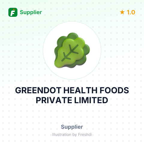 GREENDOT HEALTH FOODS PRIVATE LIMITED – summary card, no photo uploaded yet