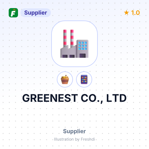 GREENEST CO., LTD – summary card, no photo uploaded yet