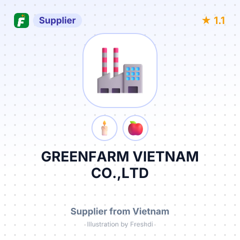 GREENFARM VIETNAM CO.,LTD – summary card, no photo uploaded yet