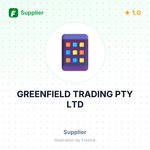 GREENFIELD TRADING PTY LTD – summary card, no photo uploaded yet
