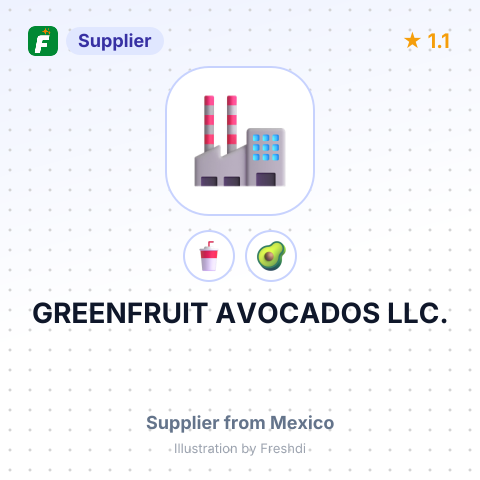 GREENFRUIT AVOCADOS LLC. – summary card, no photo uploaded yet