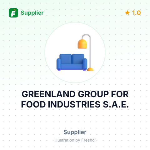 GREENLAND GROUP FOR FOOD INDUSTRIES S.A.E. – summary card, no photo uploaded yet
