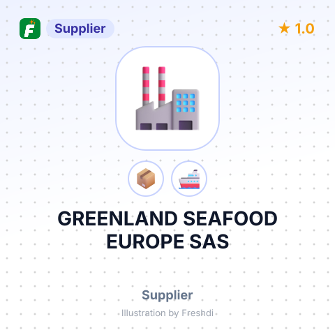 GREENLAND SEAFOOD EUROPE SAS – summary card, no photo uploaded yet