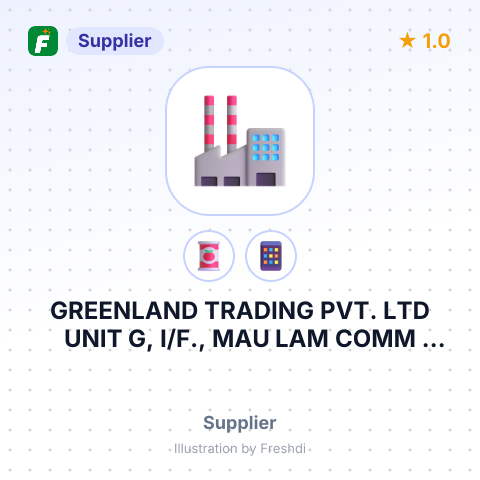 GREENLAND TRADING PVT. LTD UNIT G, I/F., MAU LAM COMM BUILDING, – summary card, no photo uploaded yet