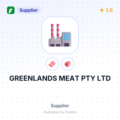 GREENLANDS MEAT PTY LTD – summary card, no photo uploaded yet
