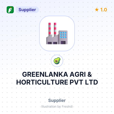 GREENLANKA AGRI & HORTICULTURE PVT LTD – summary card, no photo uploaded yet