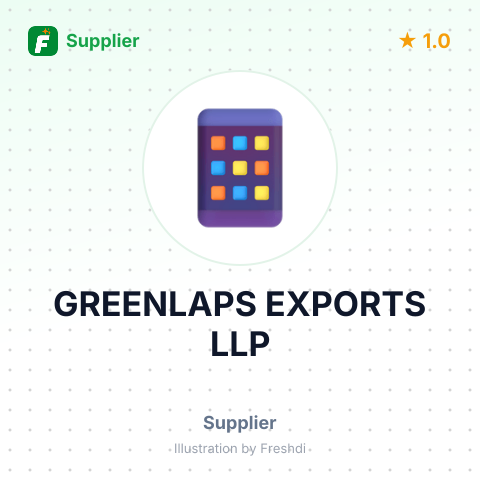 GREENLAPS EXPORTS LLP – summary card, no photo uploaded yet