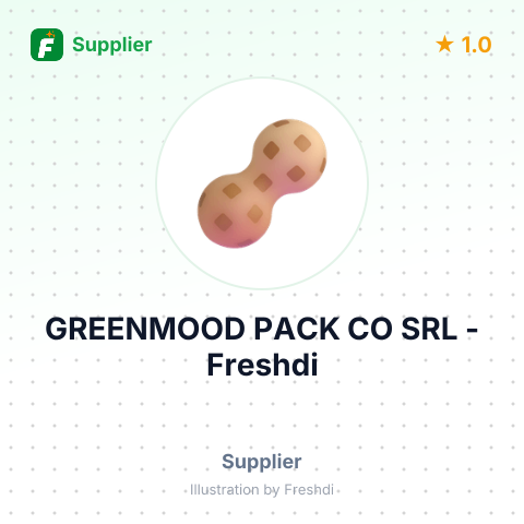 GREENMOOD PACK CO SRL – summary card, no photo uploaded yet