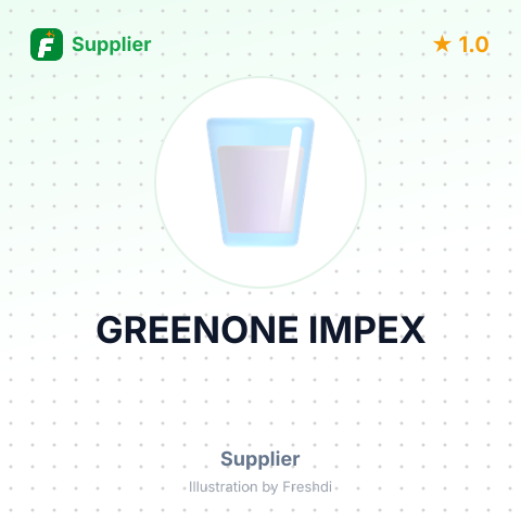GREENONE IMPEX – summary card, no photo uploaded yet